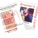 My first Brewer's Trading Card